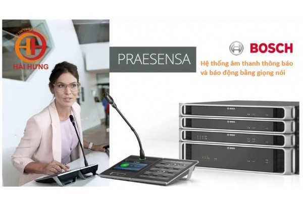 Hệ thống âm thanh thông báo Bosch PRAESENSA